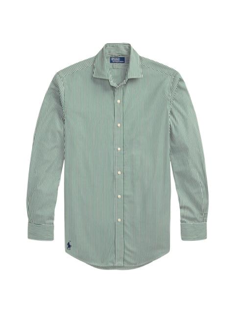 Polo Ralph Lauren Men's Striped Poplin Button-Front Shirt - New Forest White