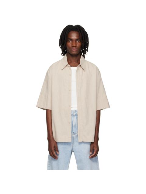 entire studios Beige Ojai Shirt