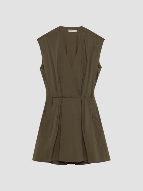 SIMKHAI Women's Sefi Cape Mini Dress - Sea Turtle