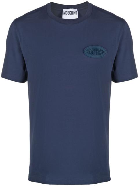 Moschino logo-plaque T-shirt
