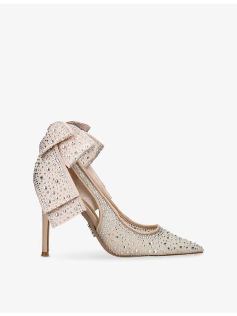 STEVE MADDEN Teacup MR 242 Satin Sling-Back Courts