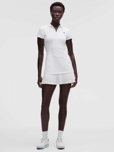 lululemon Pleated-Hem Polo Golf Dress
