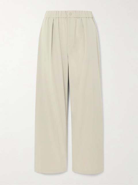 VARLEY Kayson Pleated Stretch Recycled Wide-leg Pants