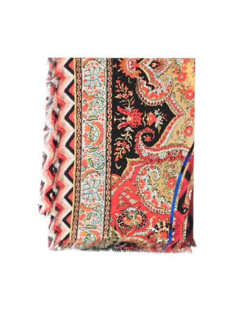 Pierre-Louis Mascia Aloeuw silk scarf