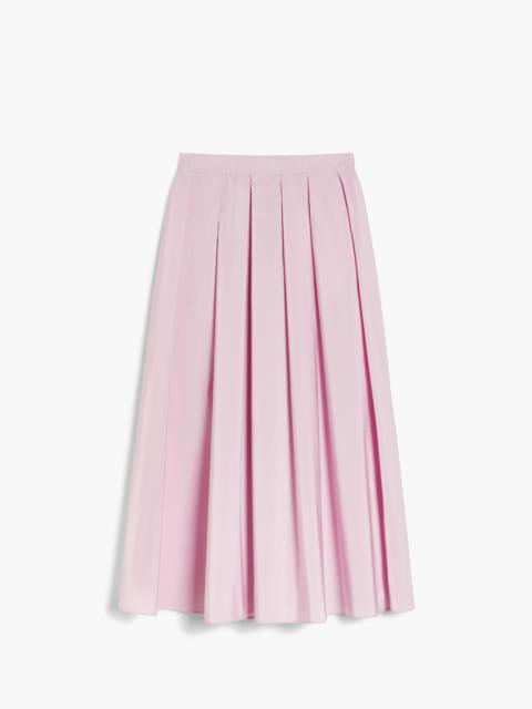 WEEKEND Max Mara CURVATO Long taffeta skirt