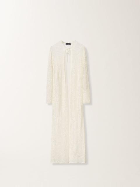 FABIANA FILIPPI Long cardigan in micro sequins