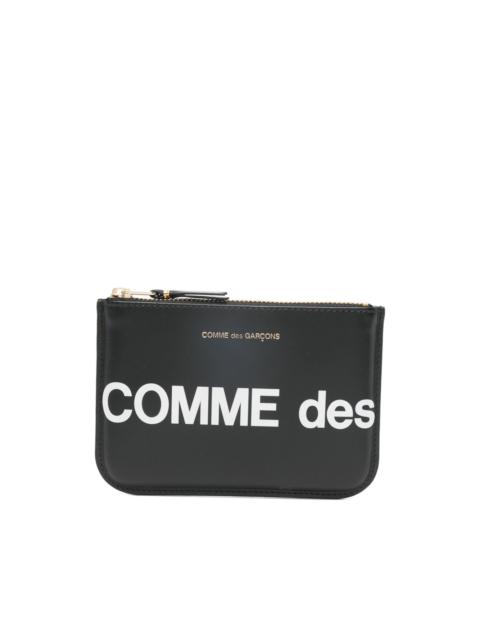 Comme Des Garçons zip leather wallet