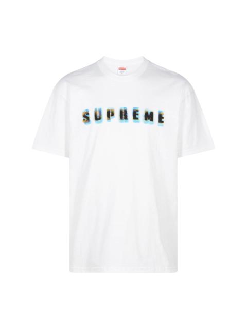 Supreme Stencil logo-print cotton T-shirt