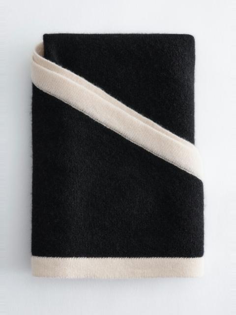 & Other Stories Silk-Cashmere Triangle Scarf