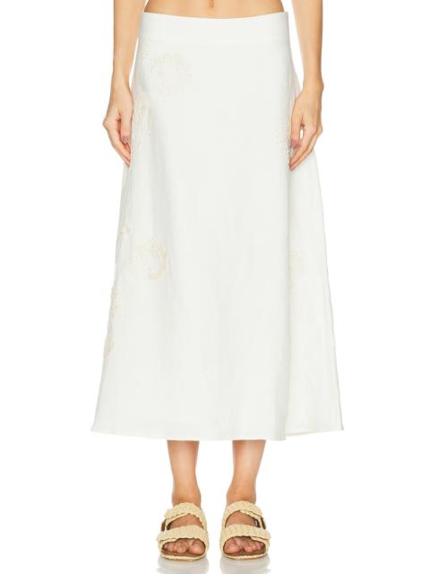 TWP The A-Line Skirt