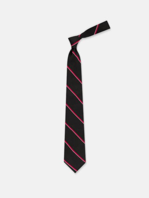 J. PRESS MADE-IN-UK SURREY COUNTY LTA SILK REPP TIE