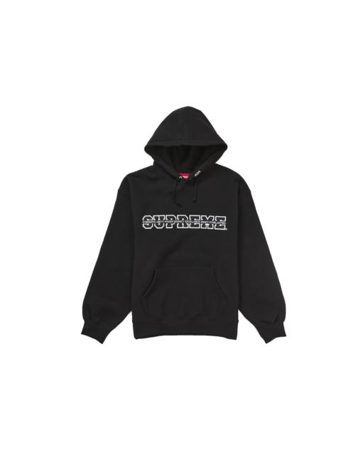 supreme Swarovski Motion Logo Hooded 黒 Supreme x Swarovski Motion Logo Hooded Sweatshirt