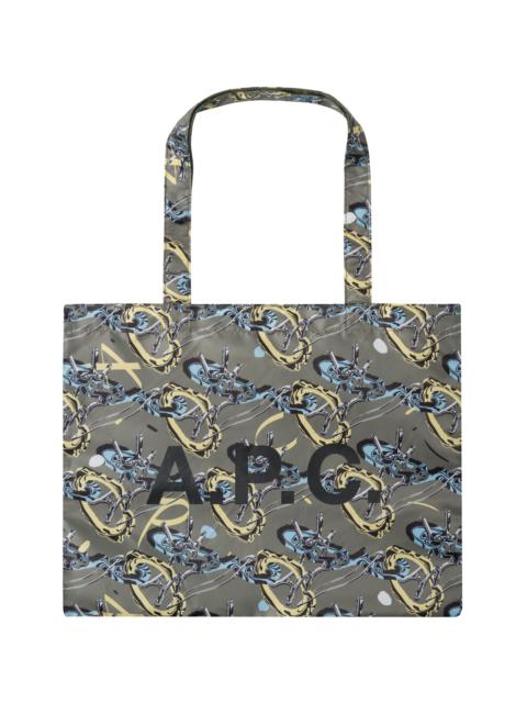 A.P.C. Diane Réversible shopping bag