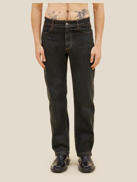 ECKHAUS LATTA ZIPPED JEAN