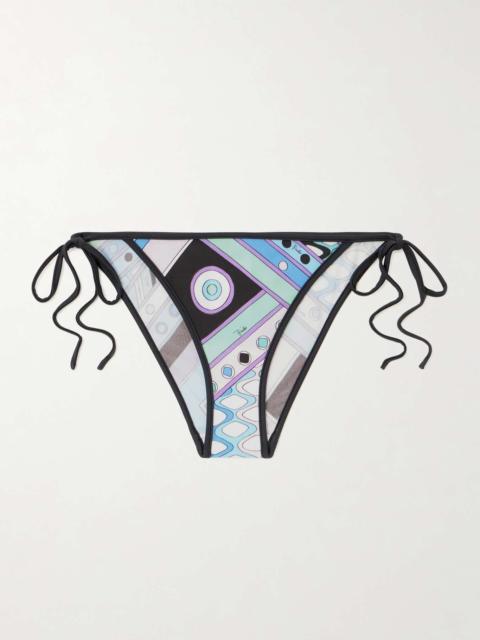 PUCCI Printed bikini briefs
