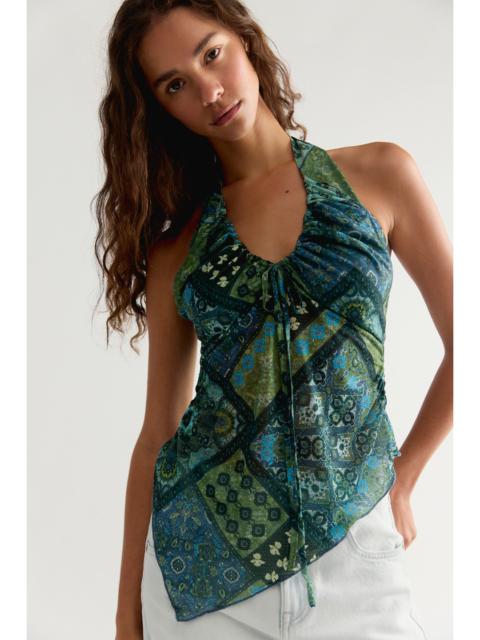 FREE PEOPLE Butterfly Effect Halter Top