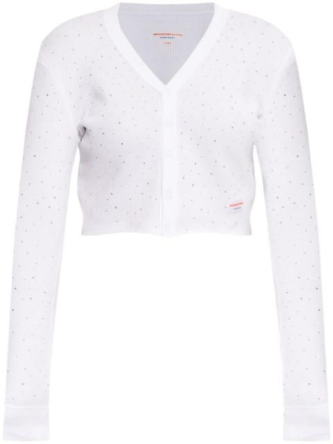 Alexander Wang rhinestone cardigan