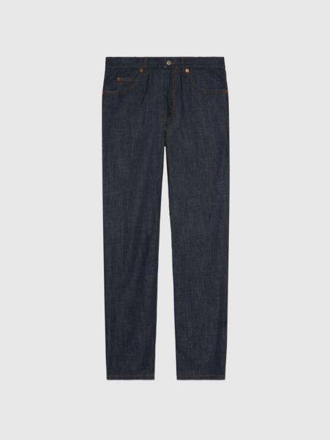 Regular fit washed jeans