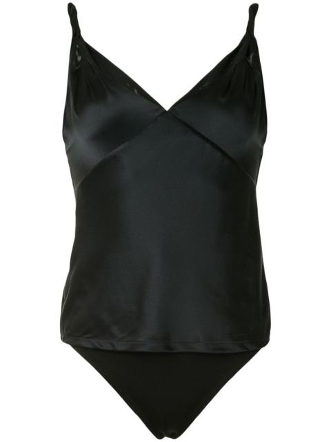 RTA cami top silk bodysuit