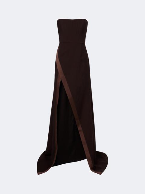 THE NEW ARRIVALS ILKYAZ OZEL Nefertiti bustier gown