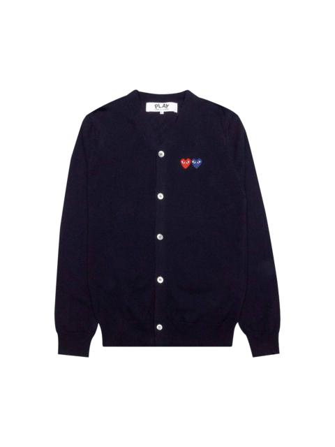 Comme des Garçons PLAY Comme des Garçons PLAY Double Heart Cardigan 'Navy'