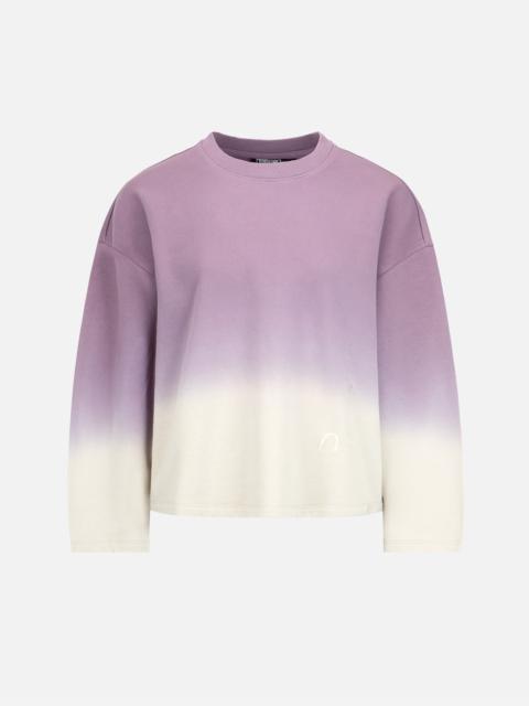 EVISU Dip-dyed Oversize Sweatshirt