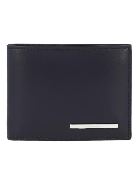 FERRAGAMO Ferragamo Crosta Bifold Wallet Blue
