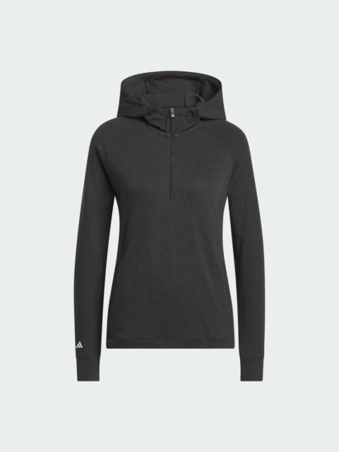 adidas ULTIMATE365+ COURSE CONTROL HYBRID QUARTER-ZIP HOODIE