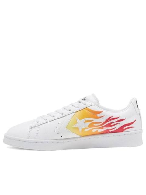 Converse Converse Pro Leather Low 'Archival Flame Print' 167935C