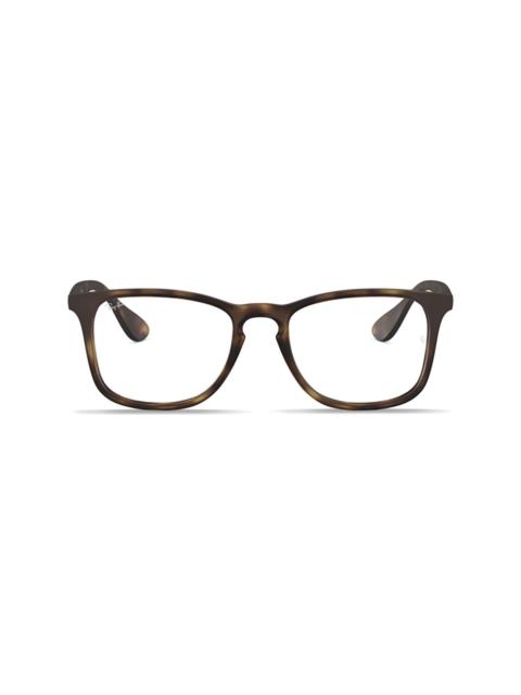 Ray-Ban tortoiseshell-effect glasses