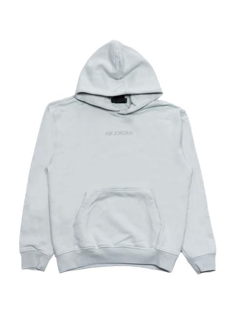 Jordan Air Jordan Wordmark Fleece Hoodie "White / Silver" FJ1966 034