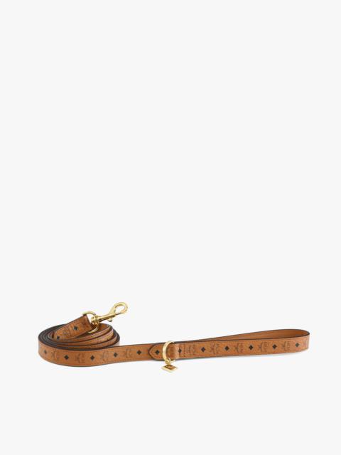 MCM Pet Leash in Monogram Print Leather
