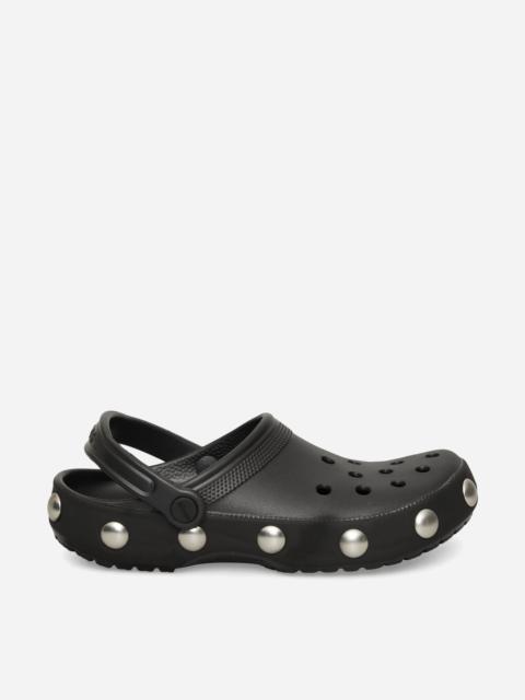 crocs Classic Big Studded Clogs Black