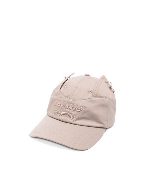 CHARLES JEFFREY LOVERBOY pierced-ears baseball cap