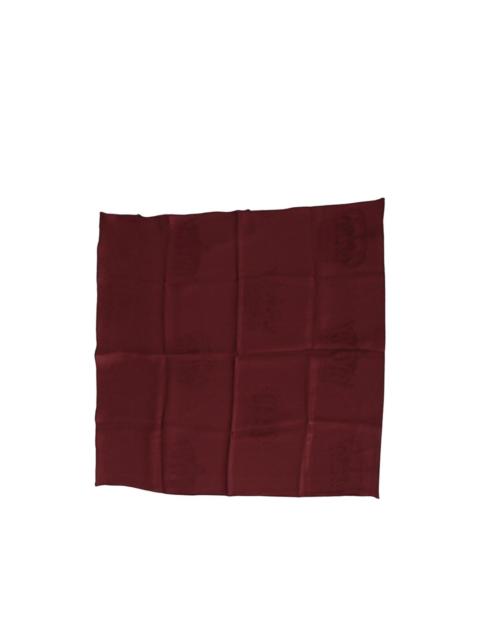 Dolce & Gabbana crown-motif silk handkerchief