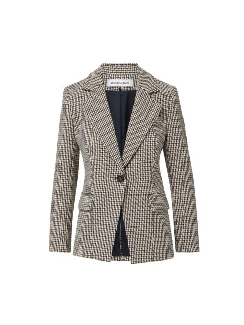 VERONICA BEARD HEALY HOUNDSTOOTH DICKEY JACKET
