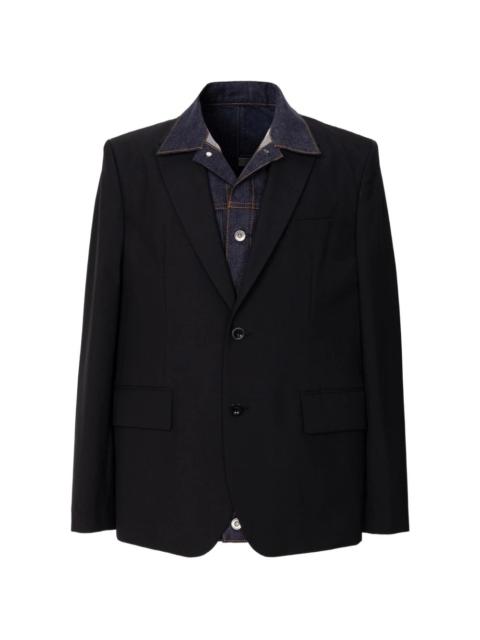 sacai button-fastening jacket