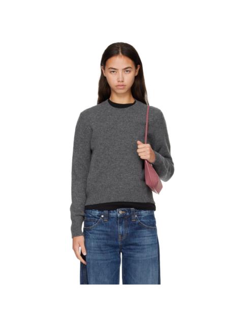 &DAUGHTER Gray Sligo Crewneck Sweater