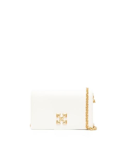 Off-White Jitney 0.5 leather shoulder bag