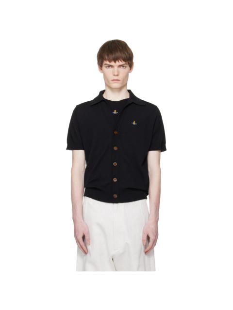 Vivienne Westwood Black Polo Cardigan