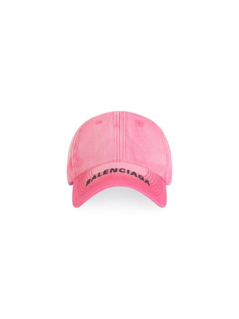BALENCIAGA Balenciaga Cap in Fuchsia/black