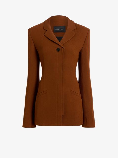 Proenza Schouler Vioni Jacket in Heavy Sable