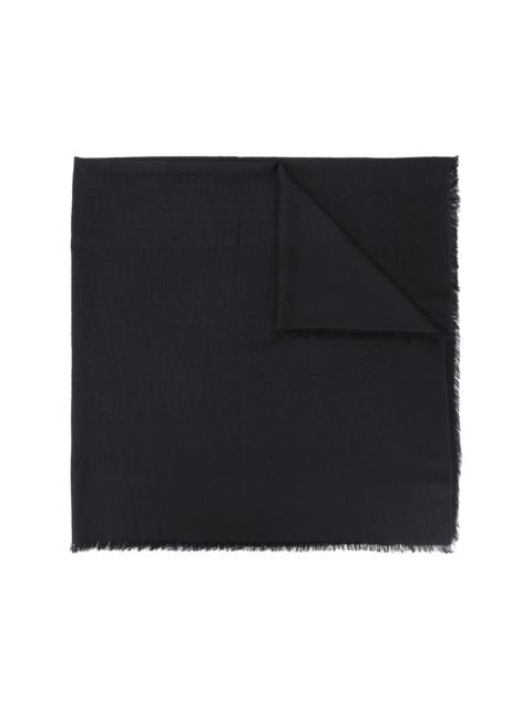 Zadig & Voltaire frayed-edge scarf