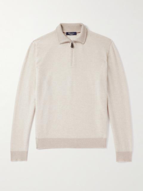 Loro Piana Roadster Cashmere Half-Zip Sweater