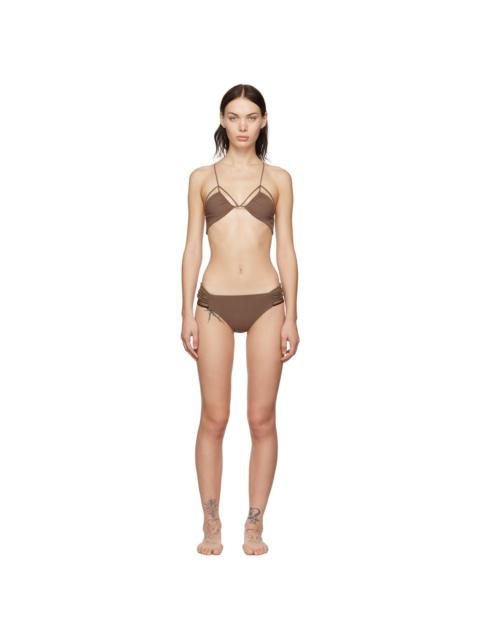 SSENSE Exclusive Taupe Bikini