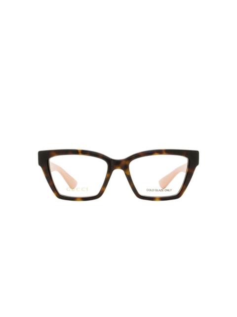 GUCCI squared-frame glasses