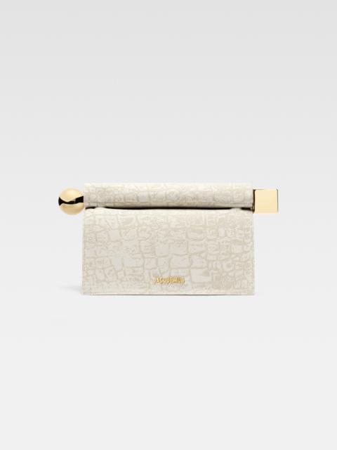 JACQUEMUS The Rond Carré clutch