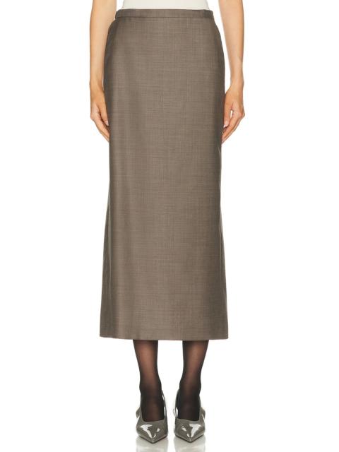Loulou de Saison Cara Long Straight Skirt