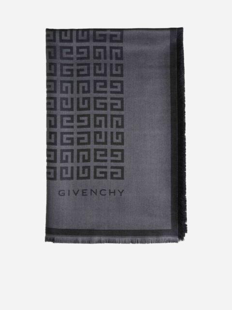 Givenchy 4G silk and wool shawl