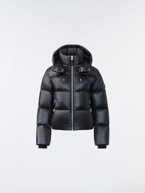 MACKAGE EVIE lustrous light down jacket with hood   for ladies